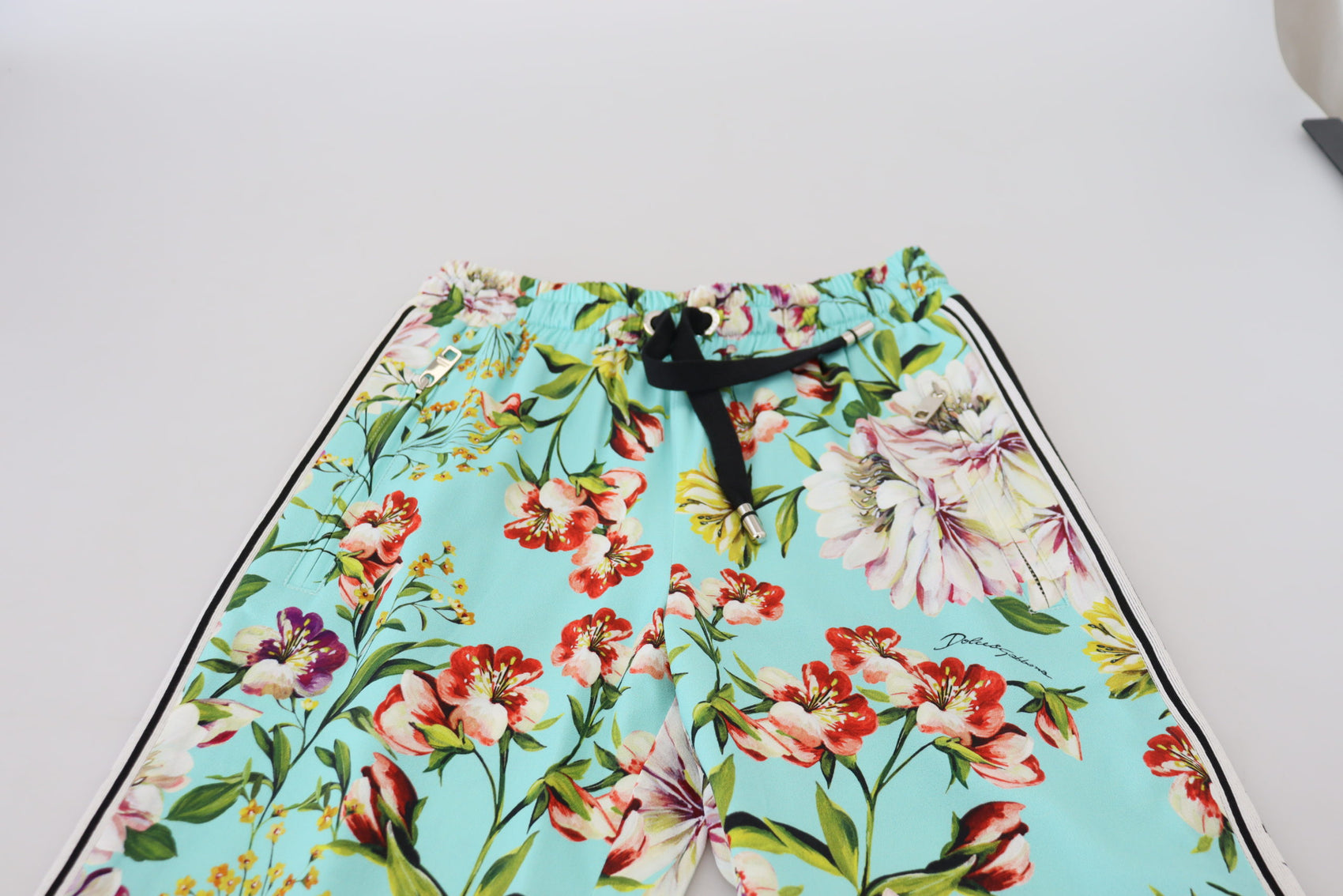 Elegante mehrfarbige Viskosehose