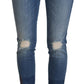 Eleganti pantaloni in denim strappati – Chic Casualwear