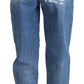 Pantaloni in denim stracciati chic - Indigo Essence
