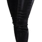 Elegante schwarze Jeanshose - Tailored Fit