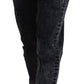 Pantaloni in denim nero eleganti