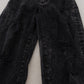 Pantaloni in denim nero eleganti
