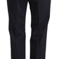Pantaloni eleganti in misto lana grigio per uno stile raffinato