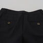 Pantaloni eleganti in misto lana grigio per uno stile raffinato