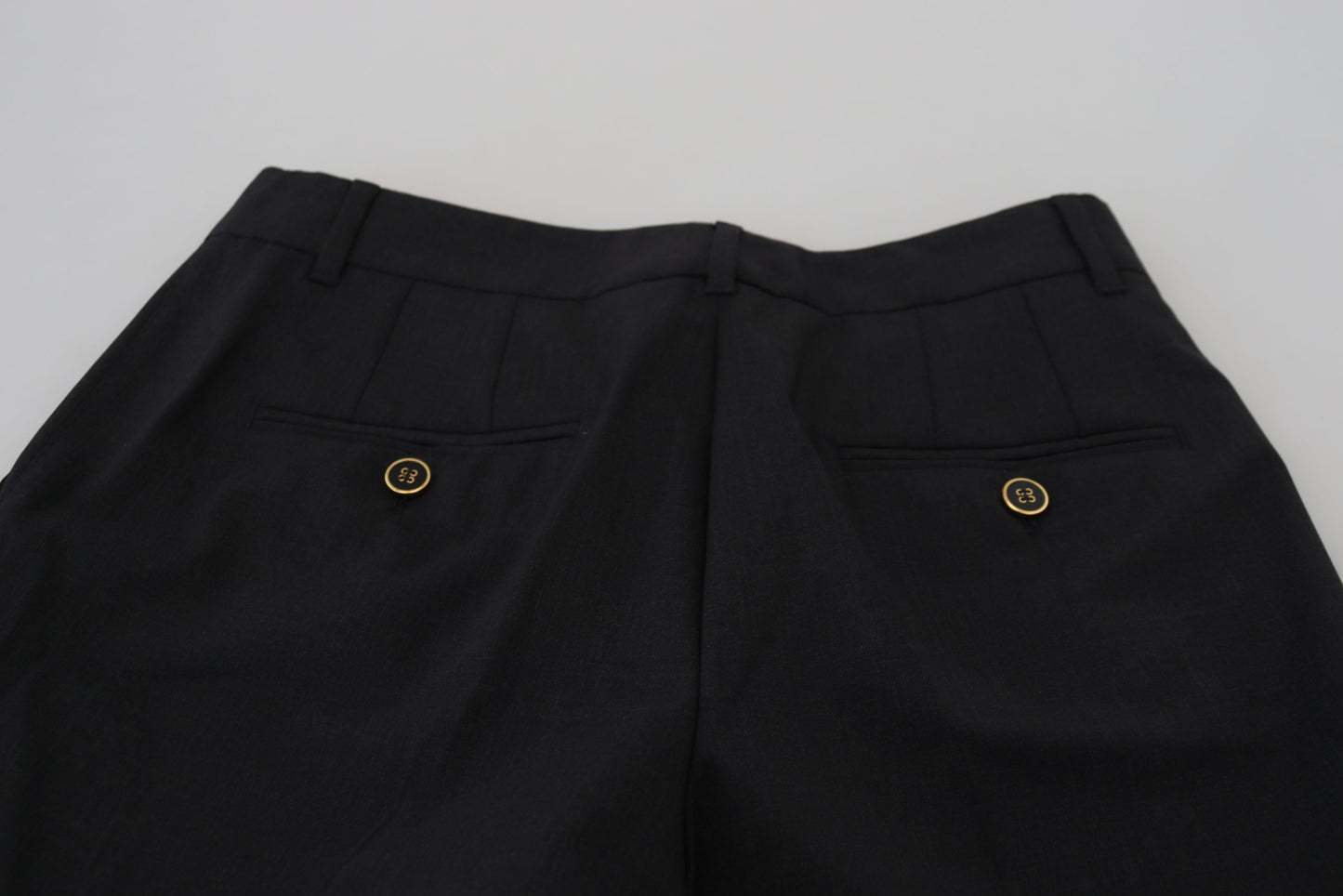 Pantaloni eleganti in misto lana grigio per uno stile raffinato