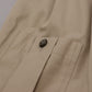 Pantaloni eleganti in cotone beige