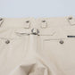 Pantaloni eleganti in cotone beige
