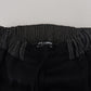 Pantaloni eleganti in cotone nero