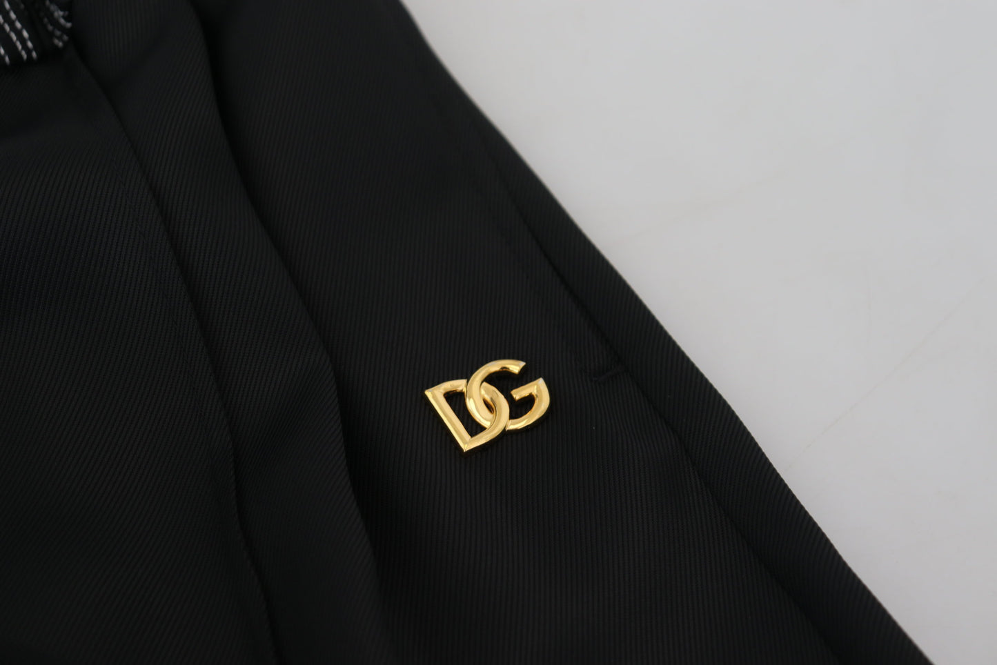 Pantaloni eleganti in cotone nero