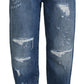 Eleganti jeans strappati