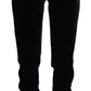 Elegante Samthose – Zeitloser Schwarzer Luxus