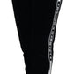 Elegante Samthose – Zeitloser Schwarzer Luxus