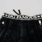 Elegante Samthose – Zeitloser Schwarzer Luxus