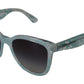 Sicilian Lace Crystal-Infused Sunglasses