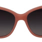 Elegante Sonnenbrille mit rosa Farbverlauf