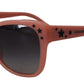 Elegante Sonnenbrille mit rosa Farbverlauf