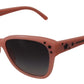 Elegante Sonnenbrille mit rosa Farbverlauf