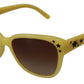 Chic Yellow Acetate Gradient Sunglasses