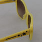 Chic Yellow Acetate Gradient Sunglasses