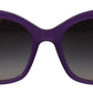 Elegant Purple Gradient Lens Sunglasses