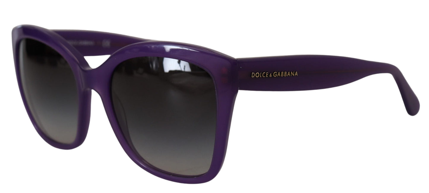 Elegante Sonnenbrille mit violetten Verlaufsgläsern