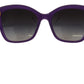 Elegante Sonnenbrille mit violetten Verlaufsgläsern