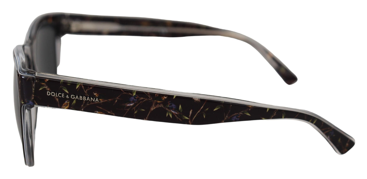 Elegante schwarze Acetat-Sonnenbrille für Damen