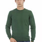 Grüner Baumwollpullover für Herren