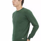 Grüner Baumwollpullover für Herren