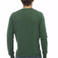 Grüner Baumwollpullover für Herren
