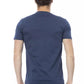Blaues Herren-T-Shirt aus Baumwolle