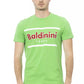 Grünes Herren-T-Shirt aus Baumwolle