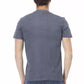 Graues Herren-T-Shirt aus Baumwolle