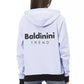 Lila Baumwollpullover für Damen