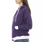 Lila Baumwollpullover für Damen