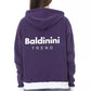 Lila Baumwollpullover für Damen