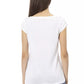 Trussardi Action White Cotton Women T-Shirt