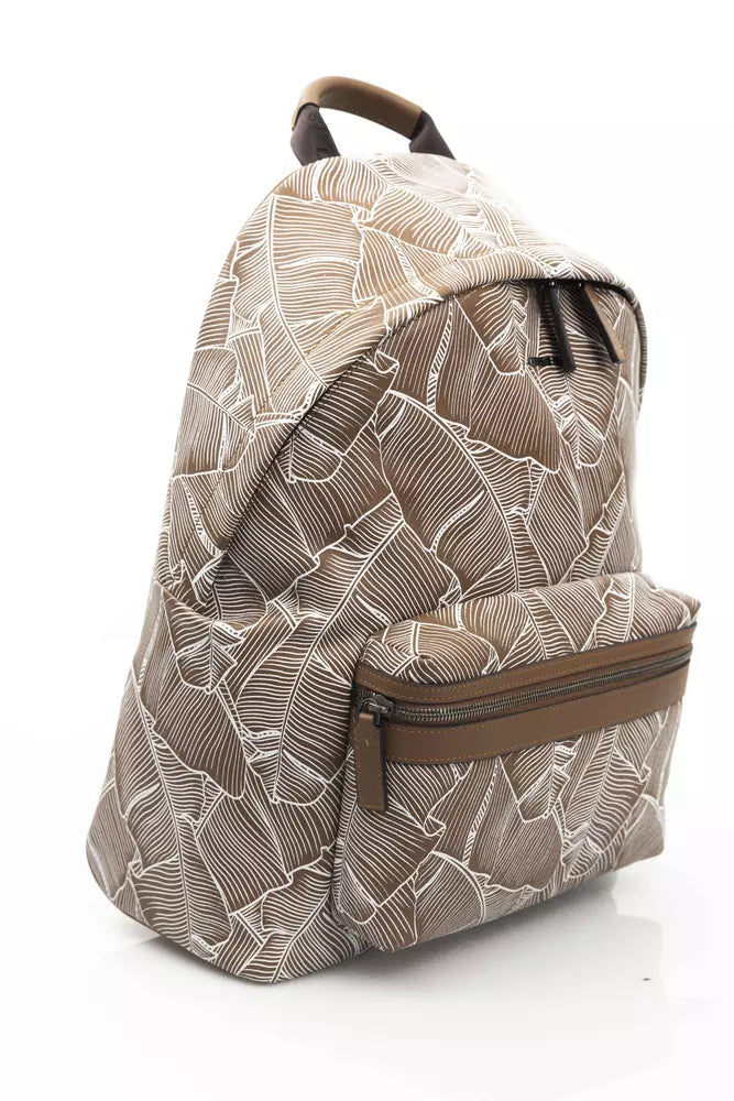 Brauner Leder Herren Rucksack