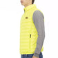 Yellow Polyester Men's Sleeveless Jacket