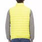 Yellow Polyester Men's Sleeveless Jacket