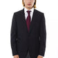 Uominitaliani Black Wool Men's Blazer