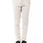 Gray Cotton Men's Casual Pant