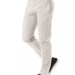 Gray Cotton Men's Casual Pant