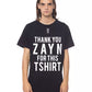 T-shirt da uomo in cotone nero