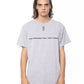 Nicolo Tonetto Gray Cotton Men T-Shirt