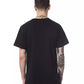 Schwarzes Herren-T-Shirt aus Baumwolle