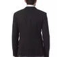 Black Wool Men's Blazer