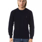 Blue Wool Men Sweater