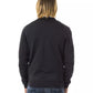 Gray Merino Wool Men Sweater