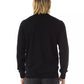 Black Merino Wool Men Sweater